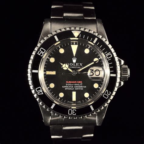 rolex red line sub|rolex 1680 red submariner years.